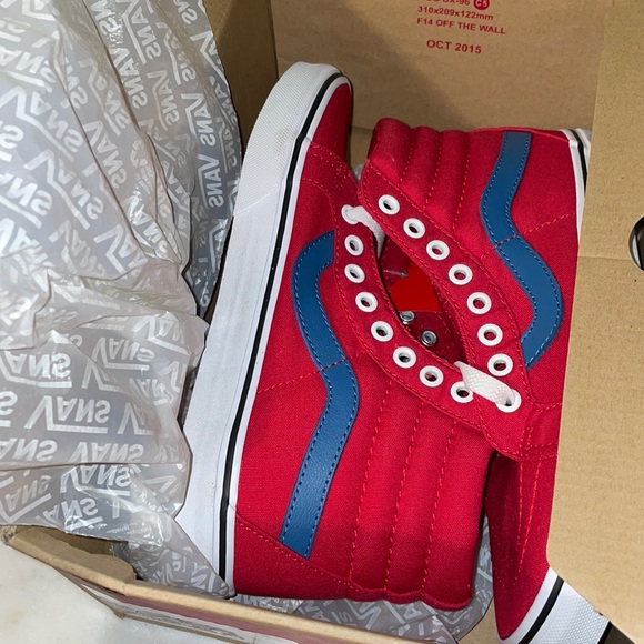 Vans Unisex Sk8-Hi Reissue (Canvas) Skate Shoe - Picture 10 of 11